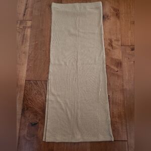 NEW French Connection Tan Maxi Bodycon Skirt (S)